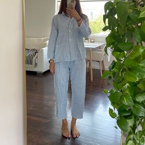 Muji 100% cotton PJ set